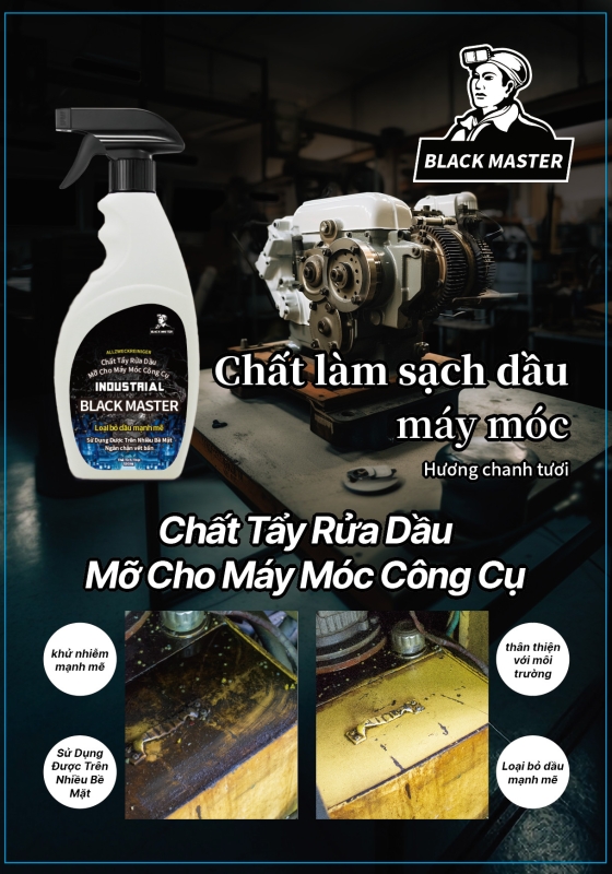 CÔNG DỤNG NƯỚC RỬA TAY KHÔ TẨY DẦU NHỚT